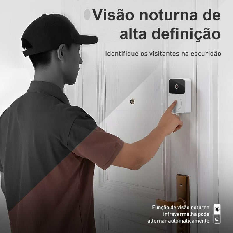 Campainha com Câmera Inteligente para Celular