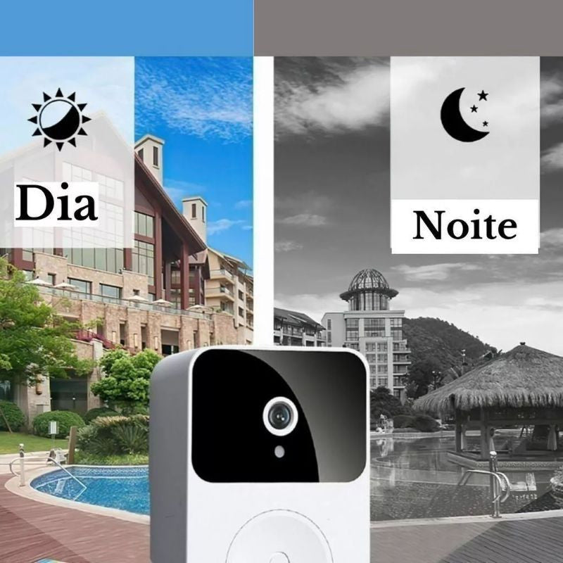 Campainha com Câmera Inteligente para Celular