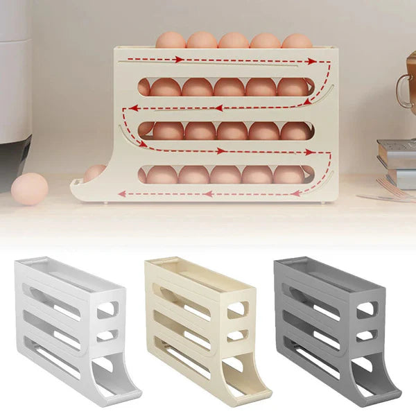 Organizador de Ovos EggsRoll® - 24 Ovos