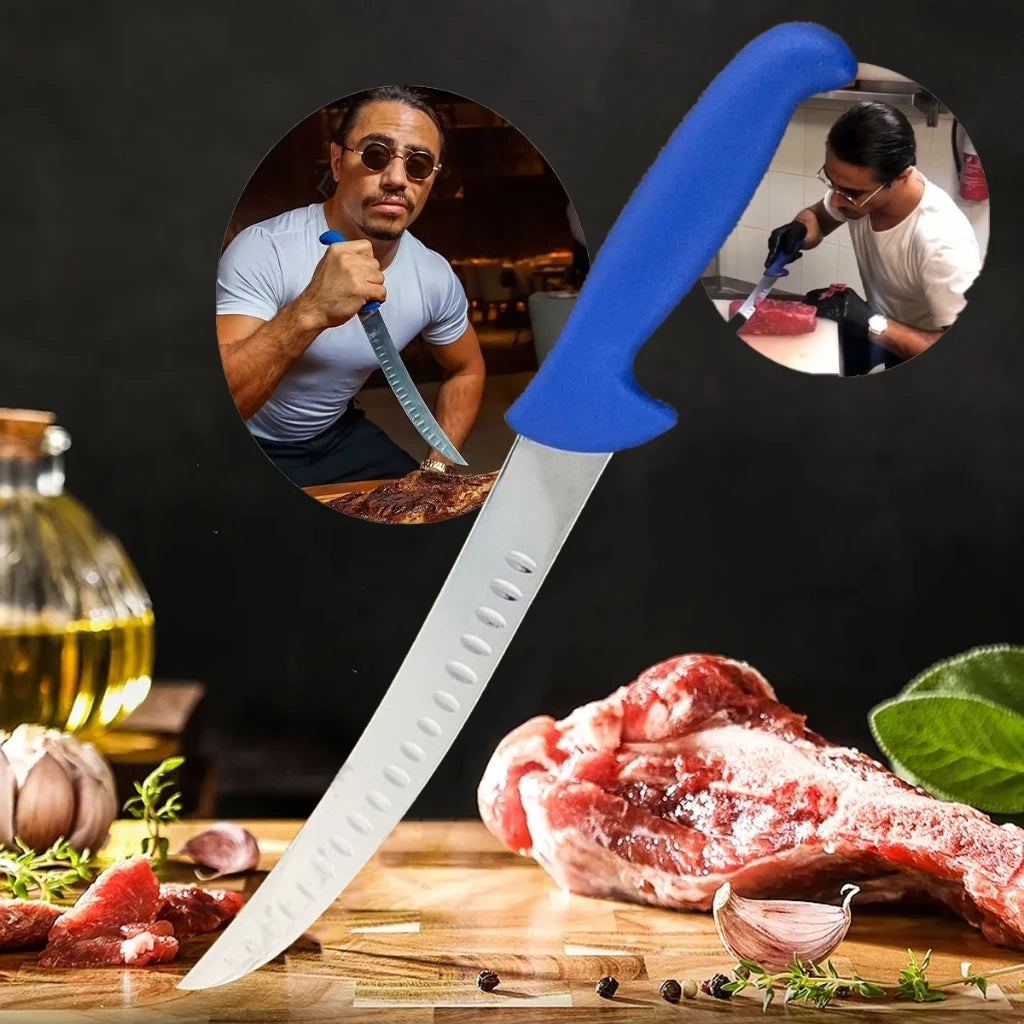 Faca Curvada do Salt Bae Chef